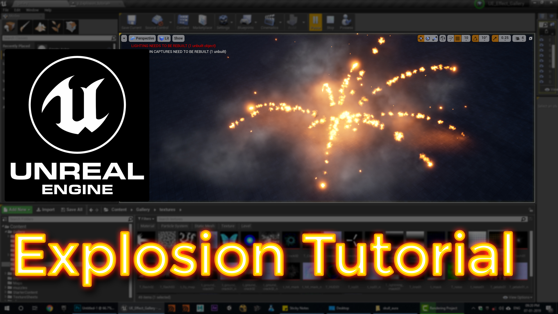 Unreal Engine Explosion Tutorial Cgow