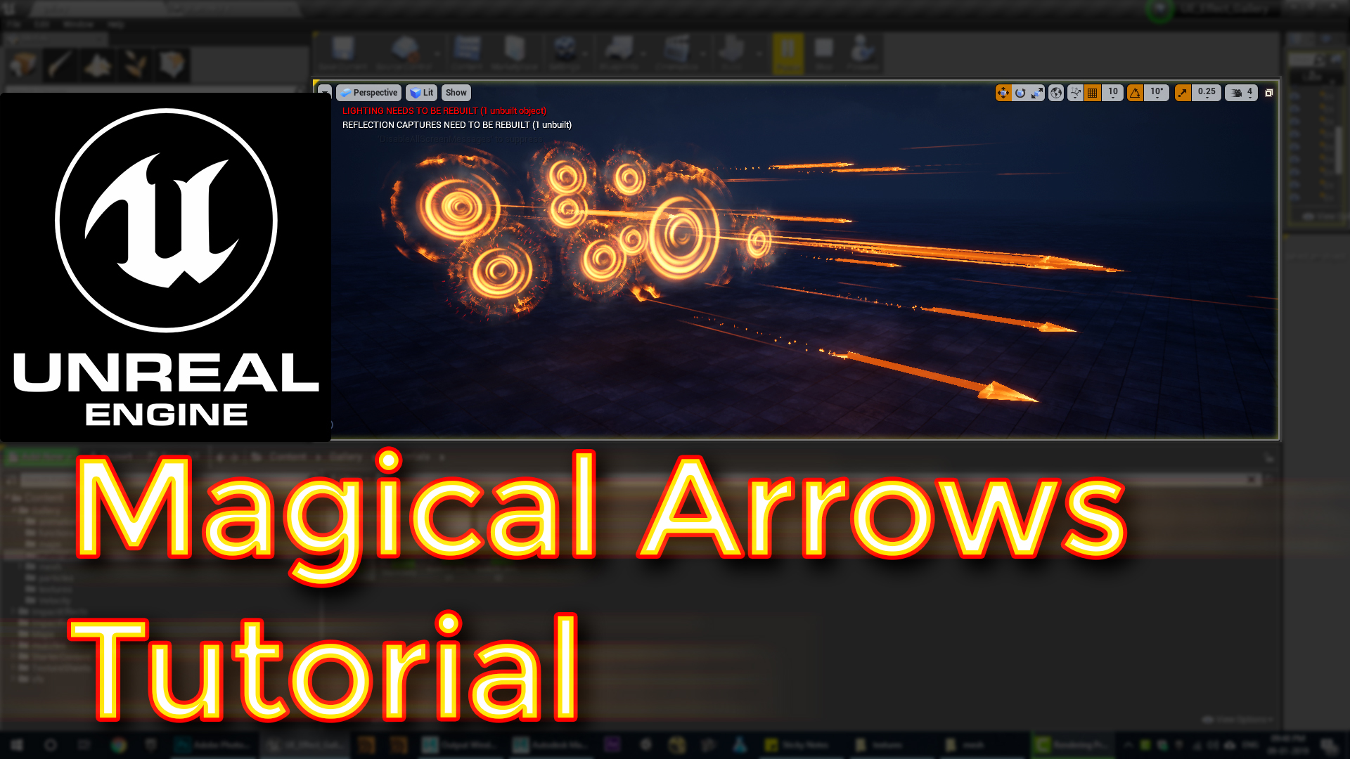 Unreal Engine Magical Arrows Tutorial