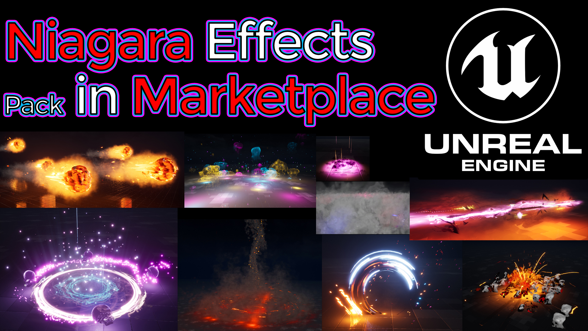 Niagara Effects Pack in Marketplace