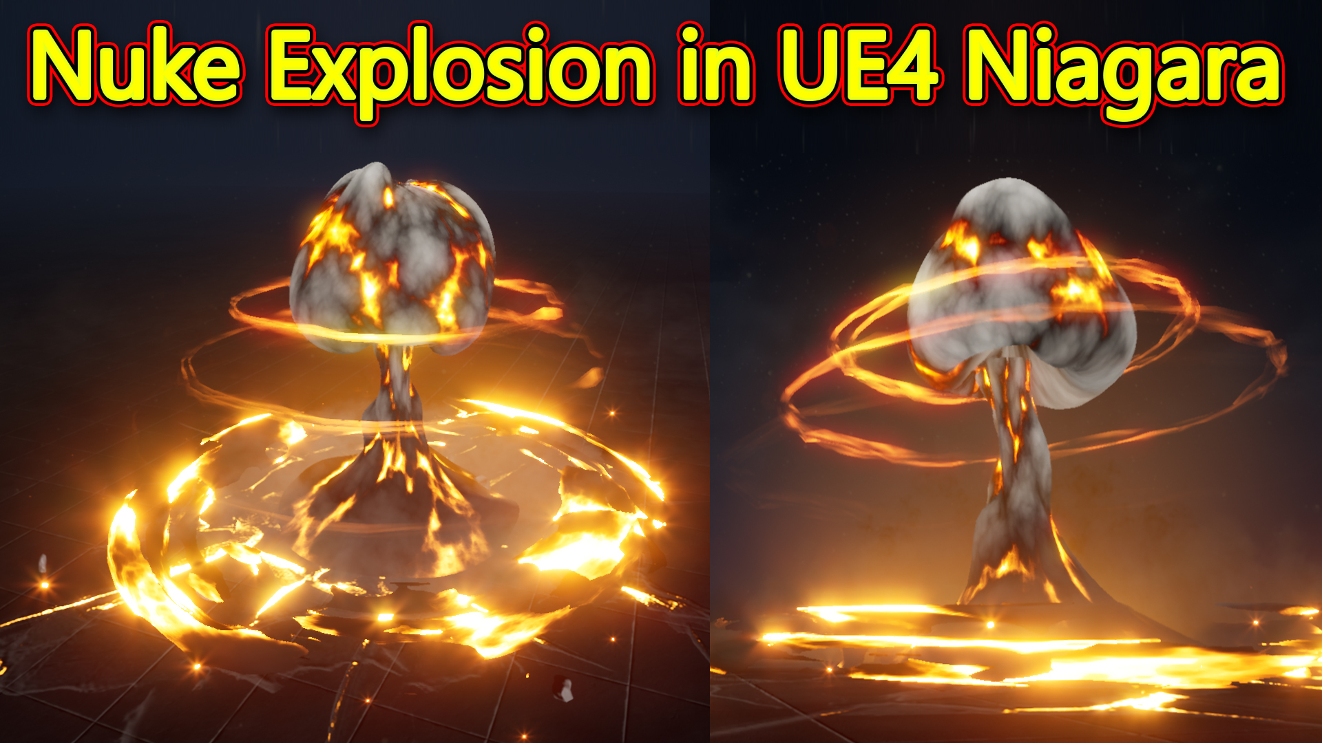 Unreal Engine Niagara Tutorial Nuke Explosion Effect Tutorial Cgow