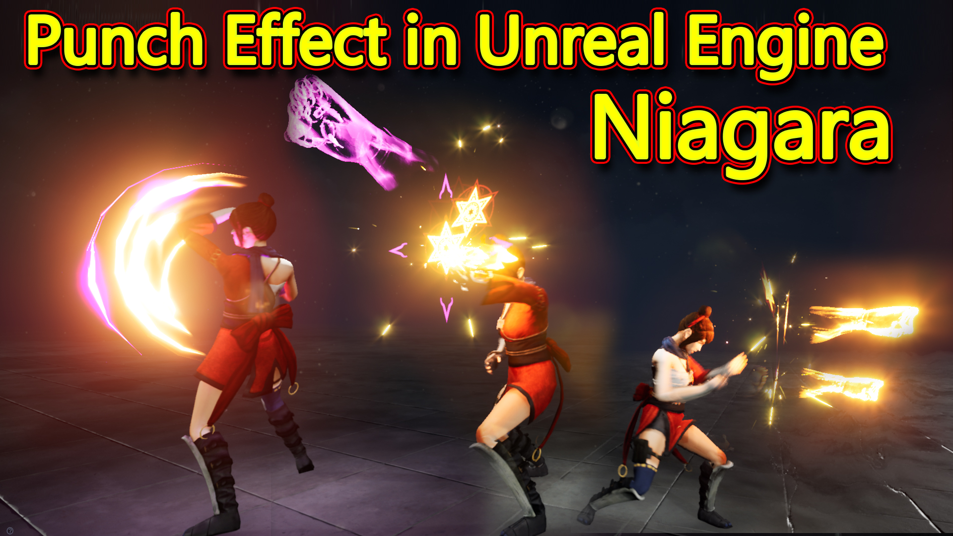 Unreal Engine Niagara Tutorial | Punch Effect Tutorial