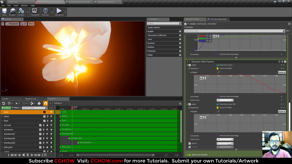 Unreal Engine Niagara Tutorial Nuke Explosion Effect Tutorial Cgow