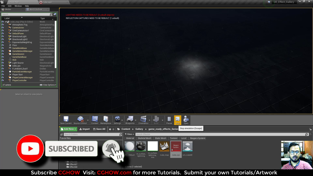 Unreal Engine Niagara Tutorial Nuke Explosion Effect Tutorial Cgow