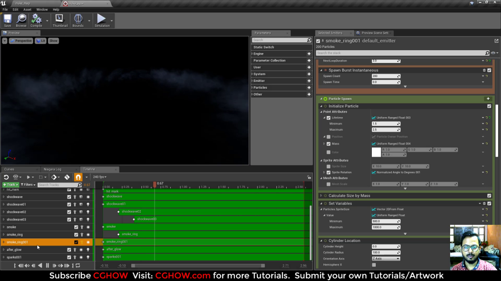 Unreal Engine Niagara Tutorial Nuke Explosion Effect Tutorial Cgow