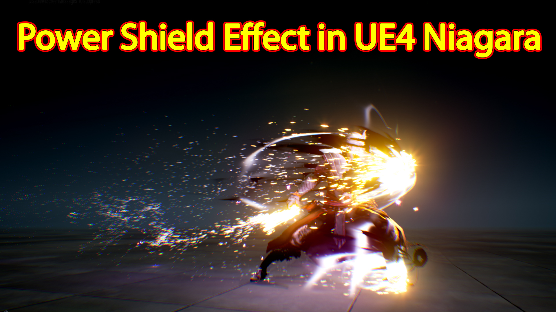 Power Shield Effect | Unreal Engine Niagara Tutorial