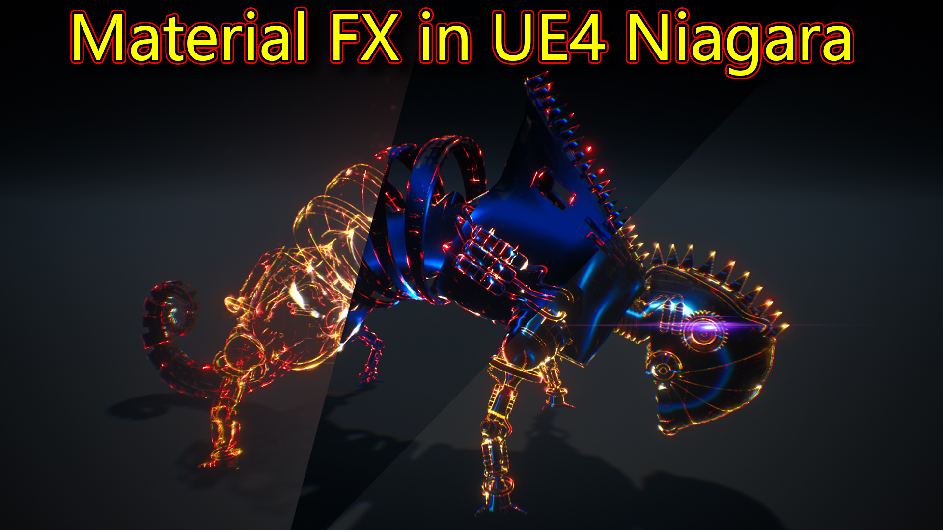 Material FX in UE4 Niagara