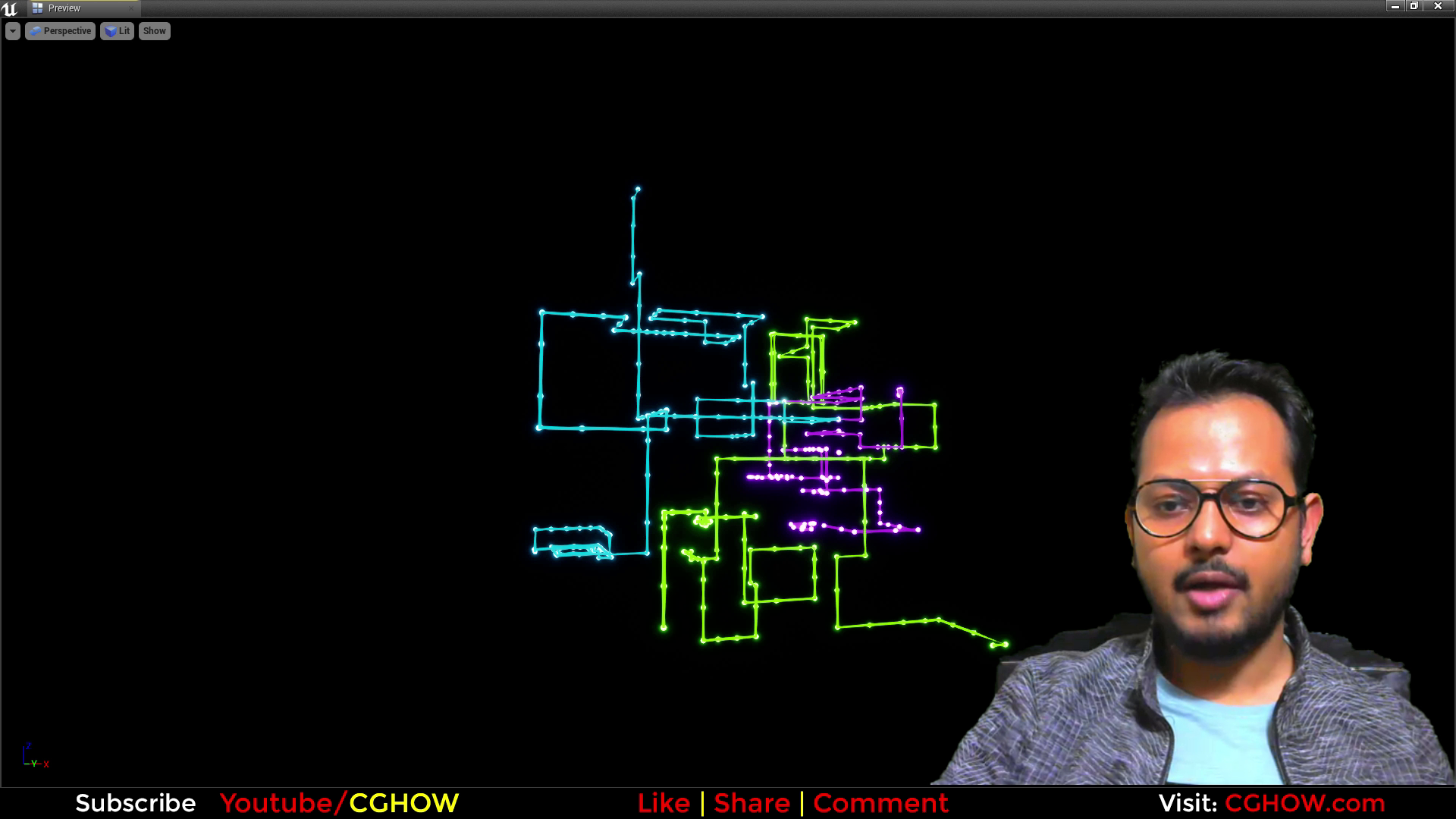 Circuit Fx In Ue4 Niagara Tutorial Cghow Ashif Ali