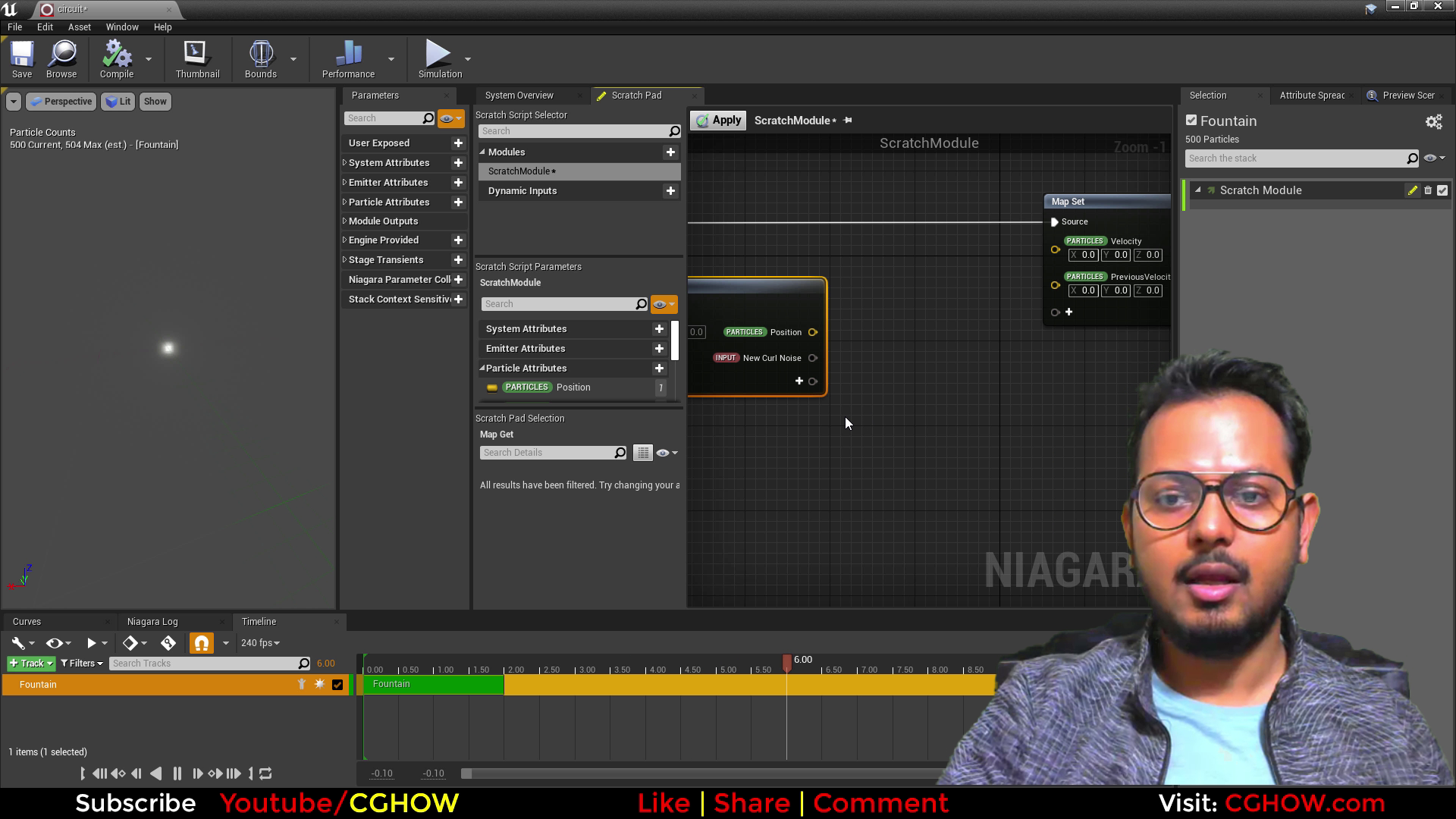 Circuit Fx In Ue4 Niagara Tutorial Cghow Ashif Ali