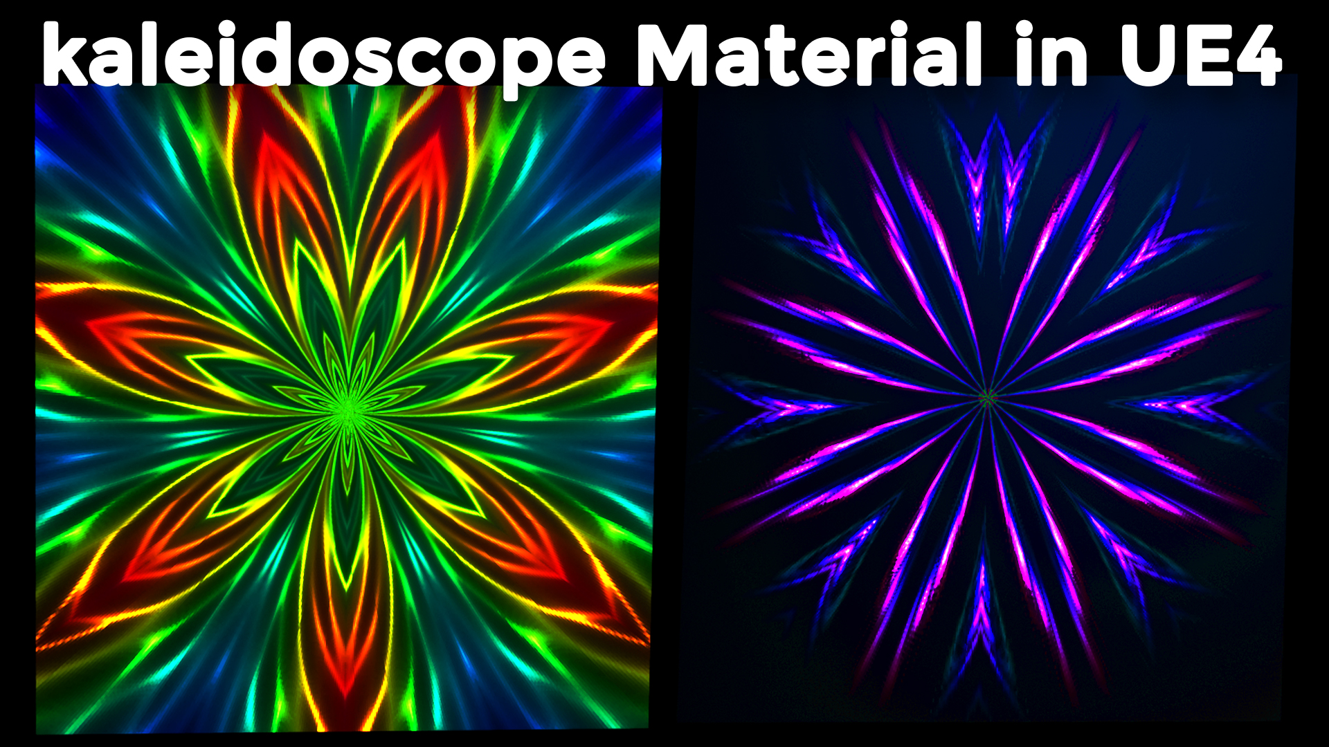 kaleidoscope Material in UE4 Tutorial