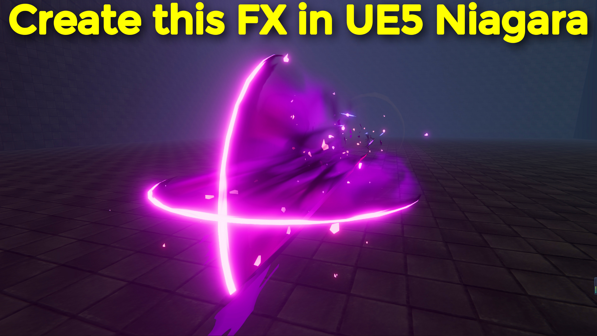 Create This Fx In Ue5 Niagara Tutorial Download Project Files Cgow