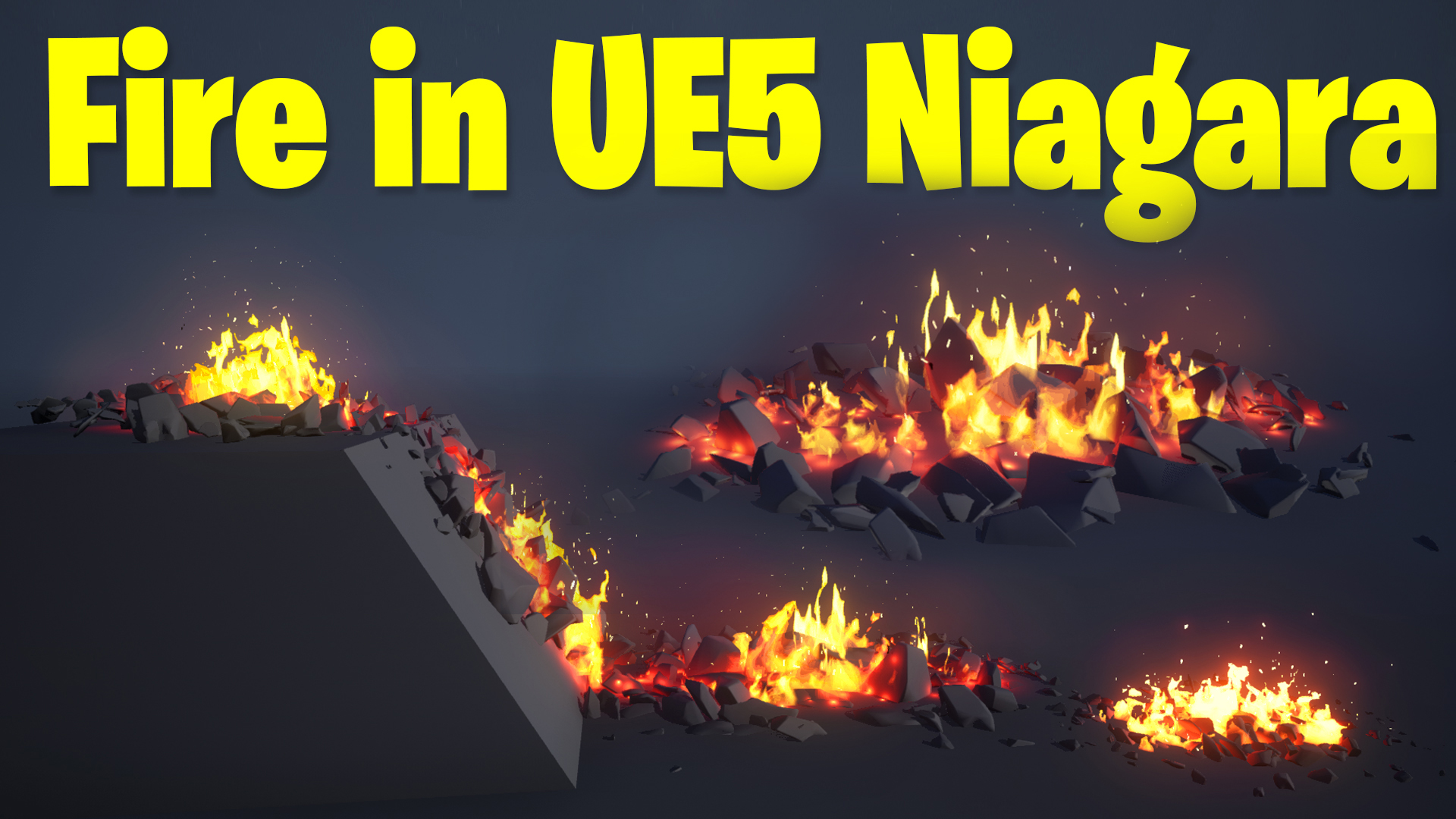 Fire in UE5 Niagara Tutorial | Download Files