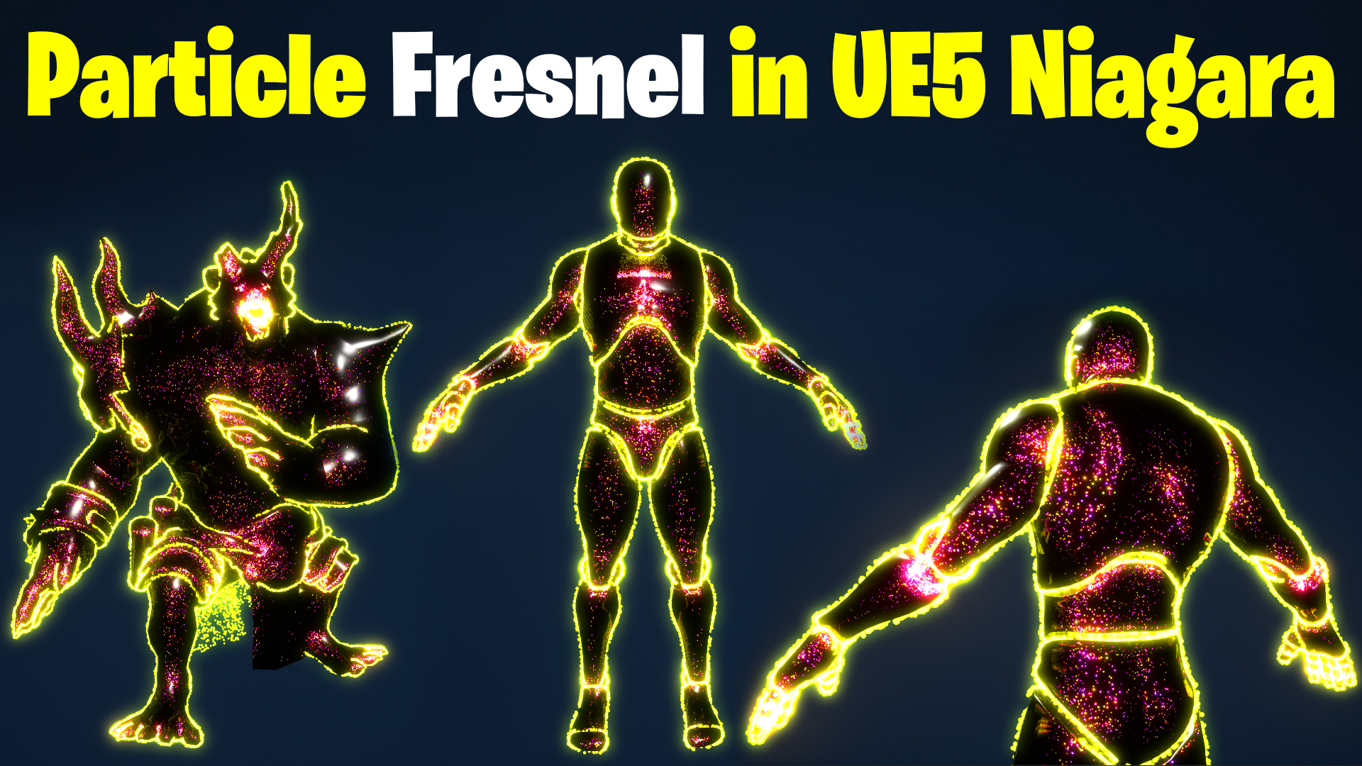 Particle Fresnel in UE5 Niagara Tutorial | Download Files