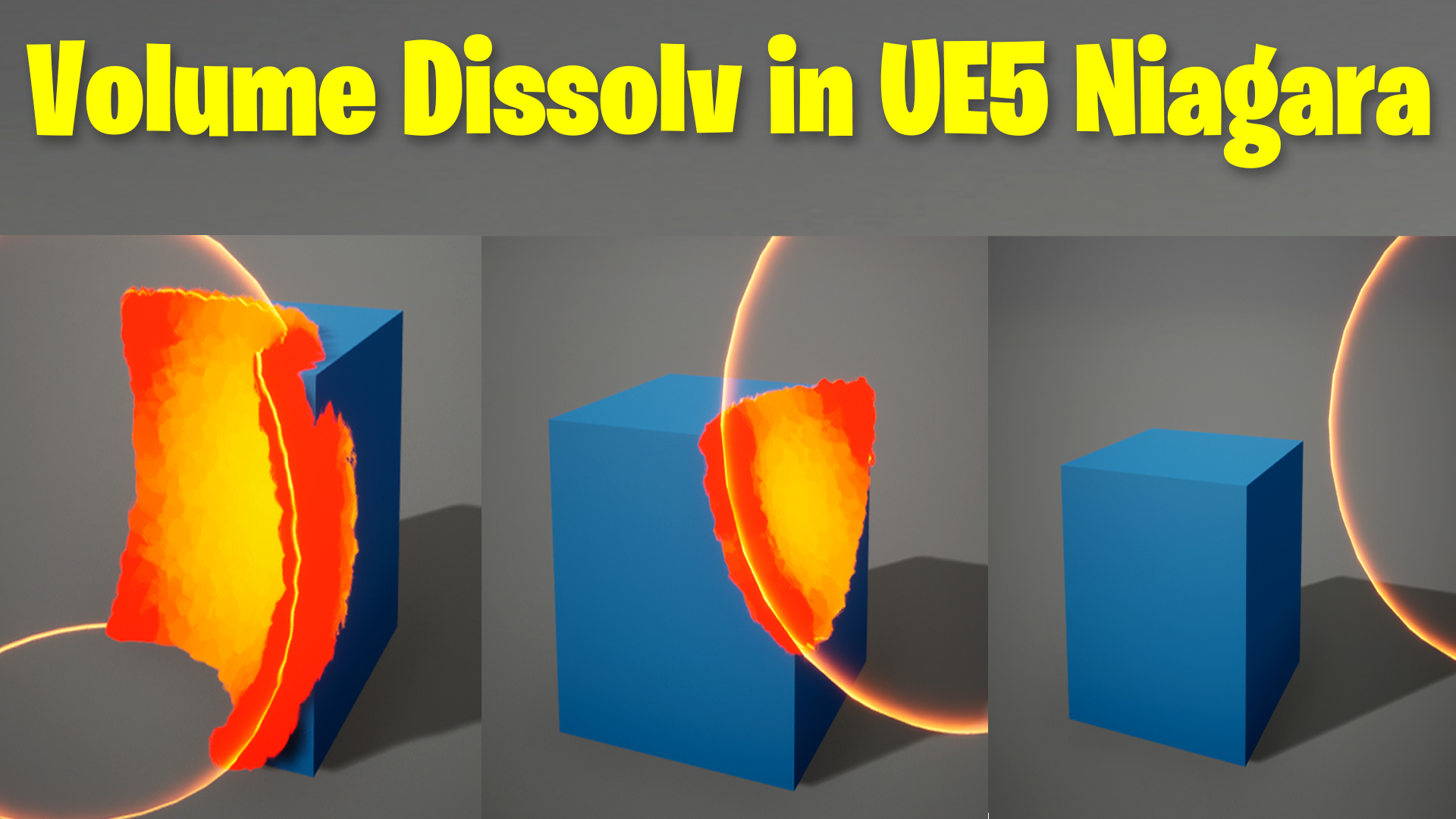 Volume Dissolve in UE5 Niagara Tutorial | Download Files