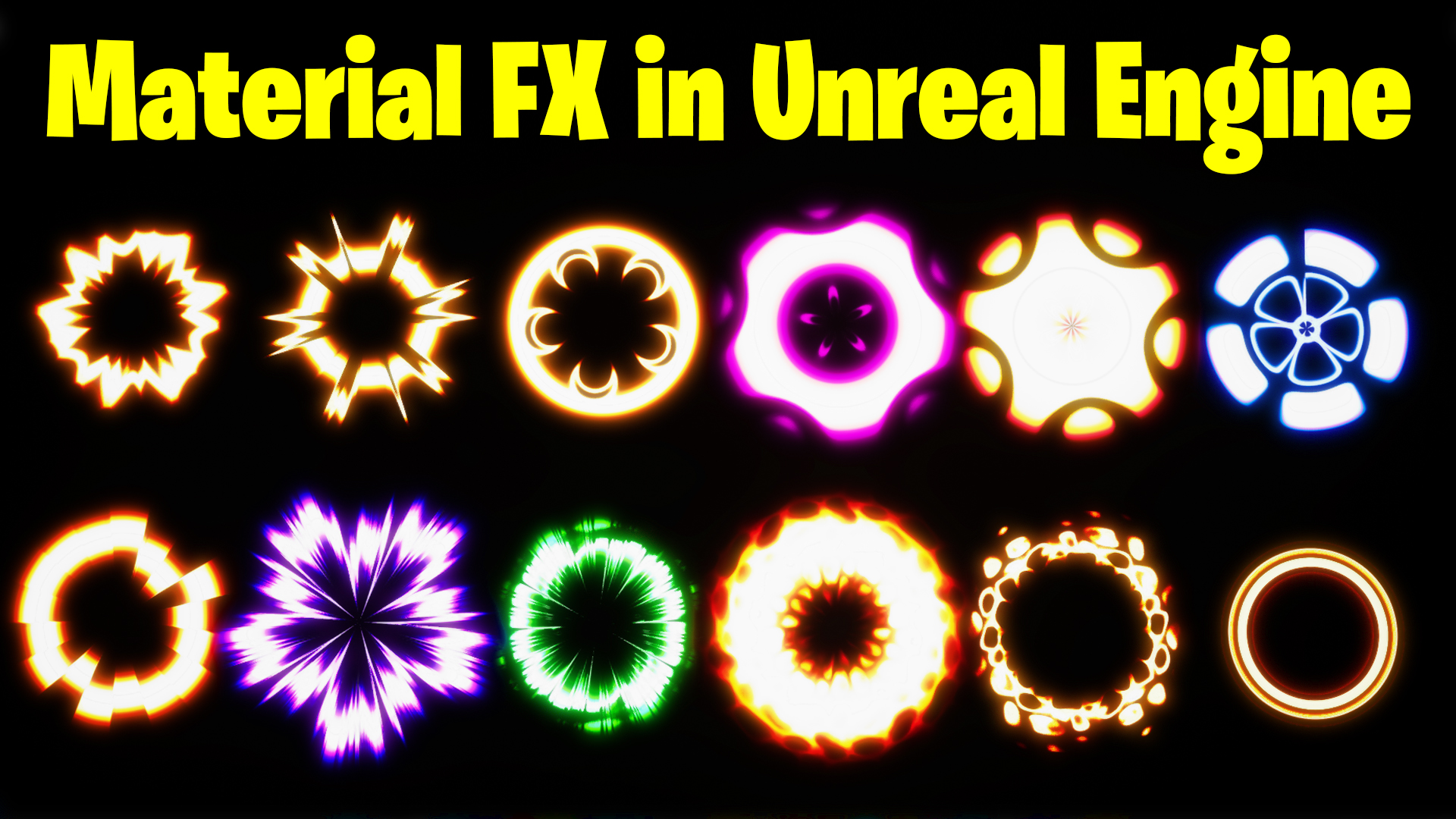 UE4 Material FX Tutorial | Download Files