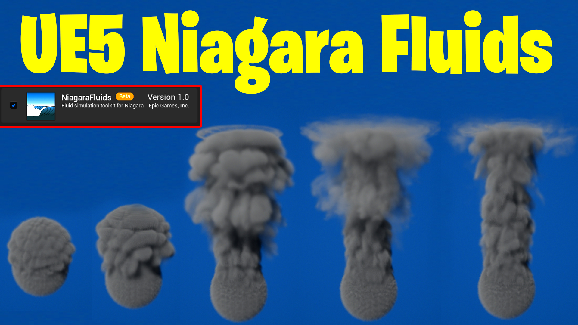 Fluids Plugin in UE5 Niagara