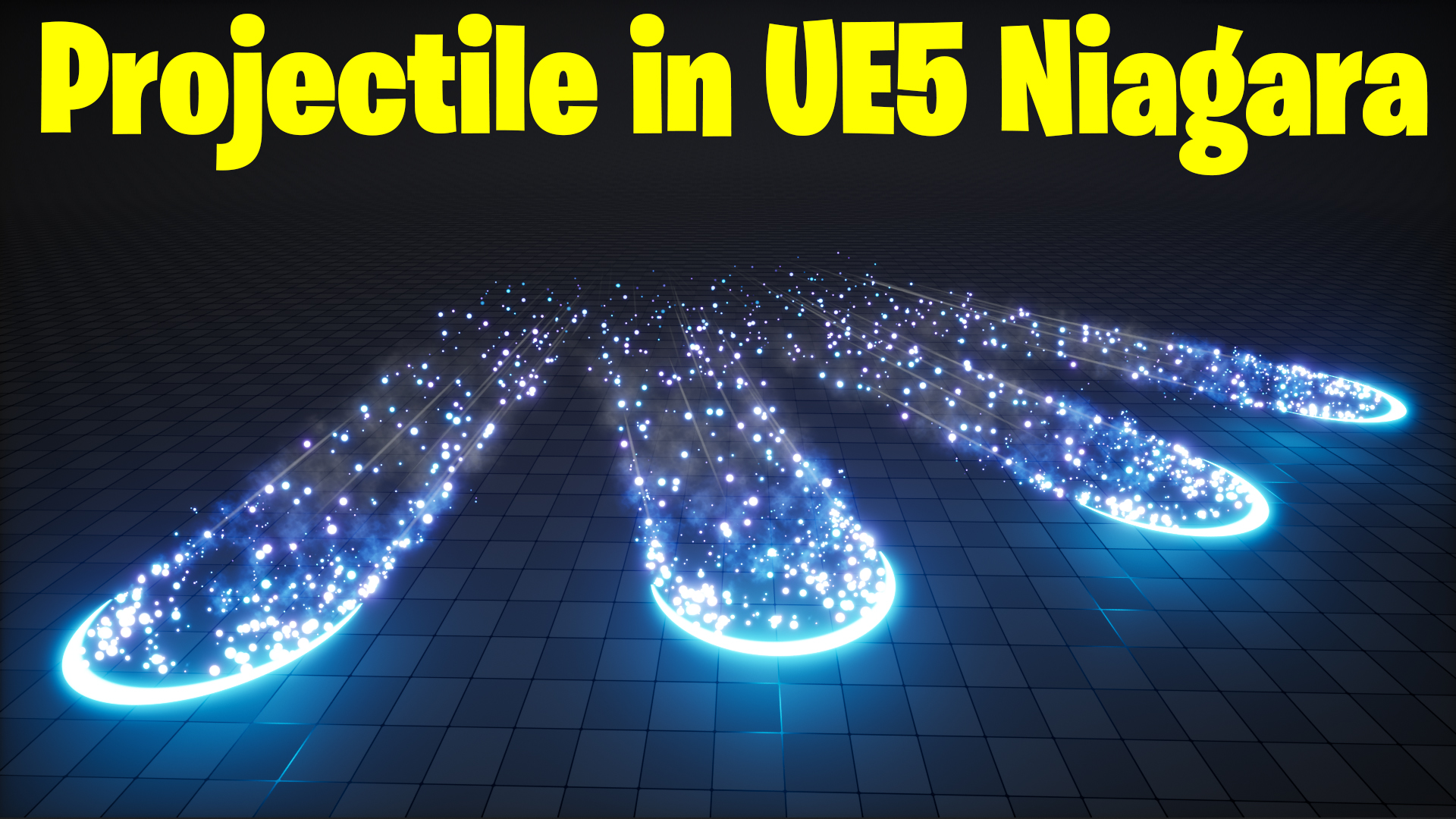Projectile in UE5 Niagara Tutorial | Download Files