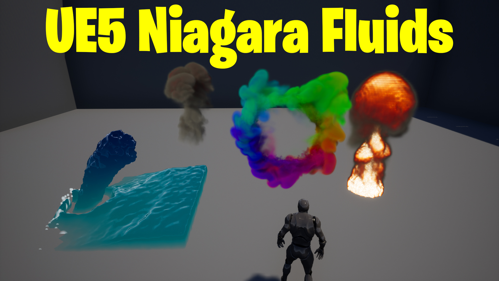 UE5 Niagara Fluid is Amazing!