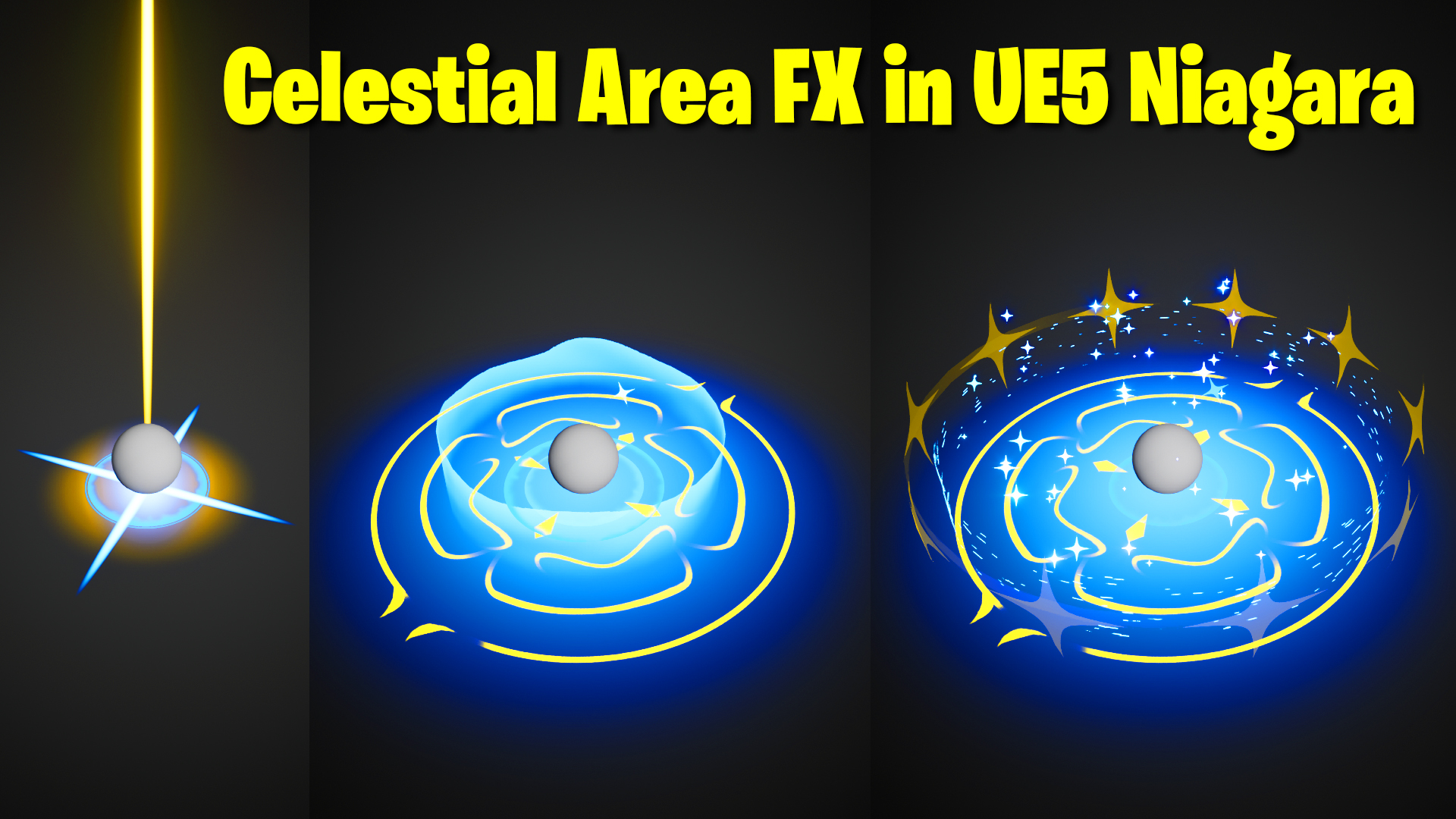 Celestial Area FX in UE5 Niagara Tutorial