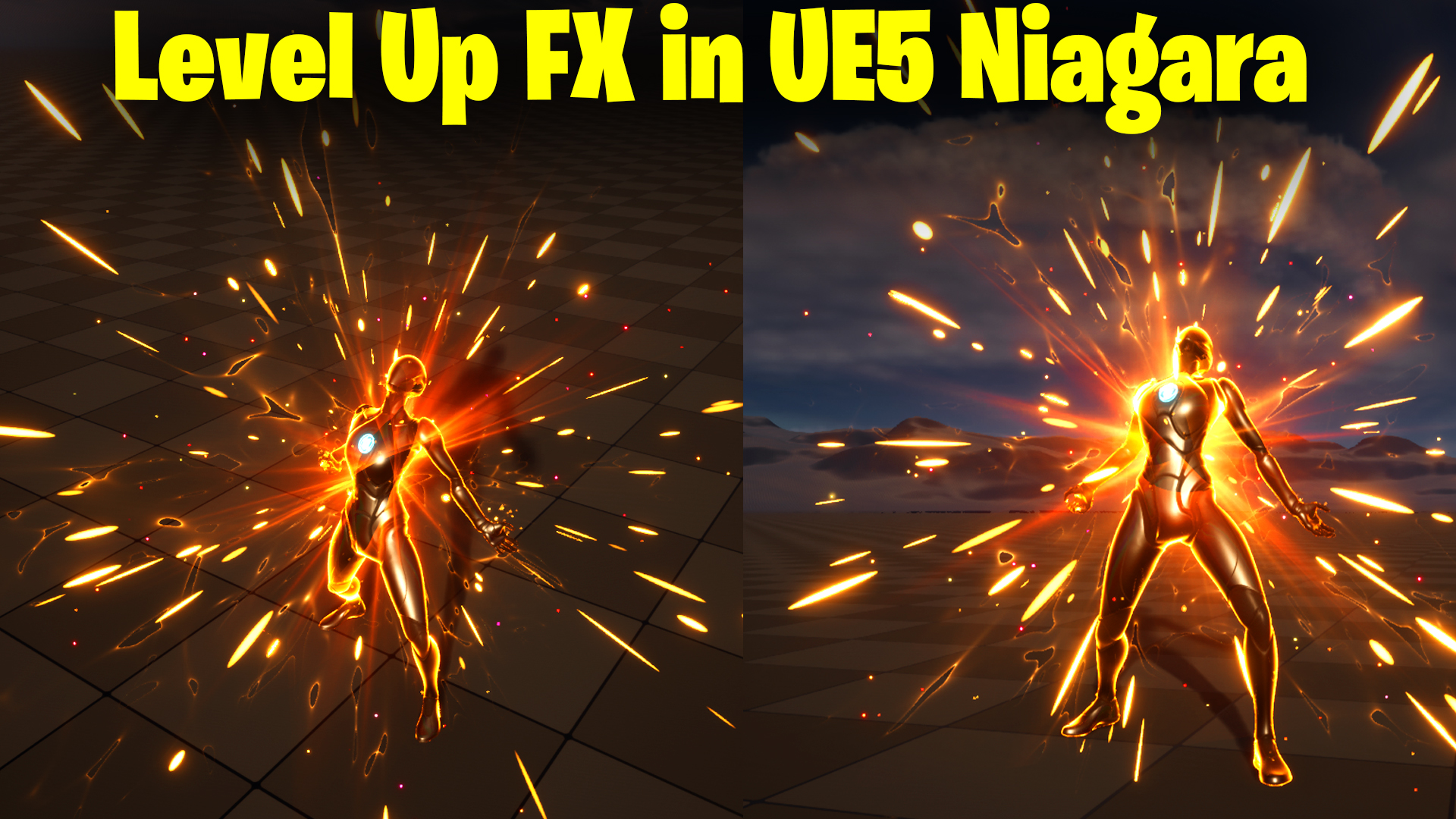 Level Up FX in UE5 Niagara Tutorial | Download Files