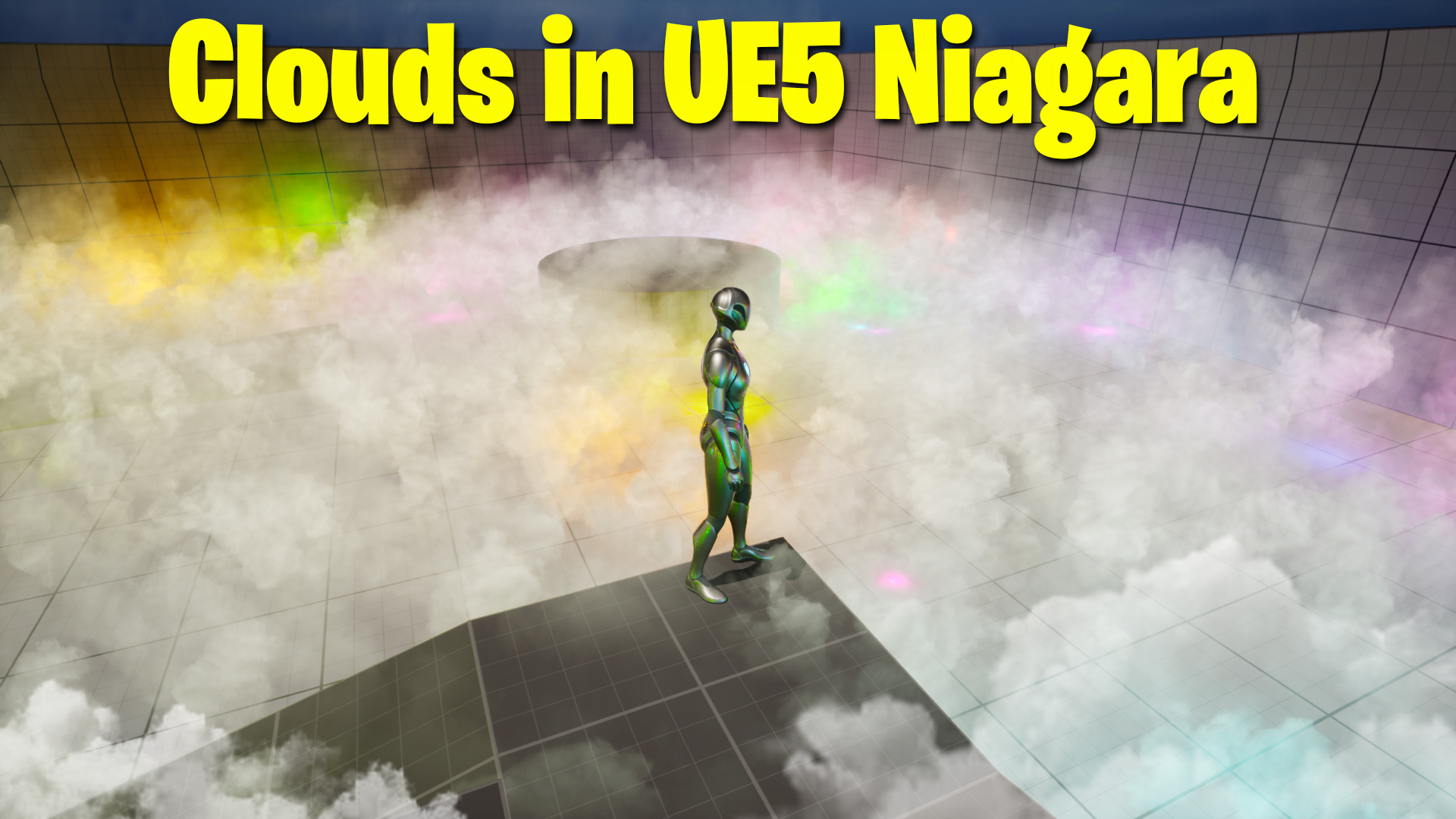Clouds in UE5 Niagara Tutorial