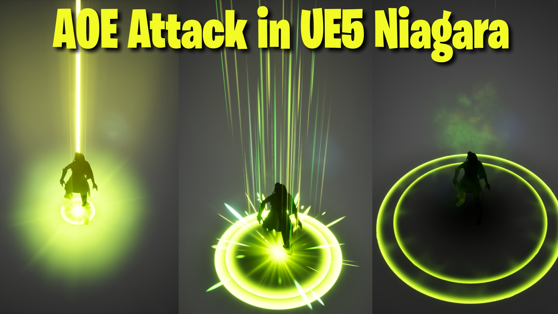 AOE Attack in UE5 Niagara Tutorial