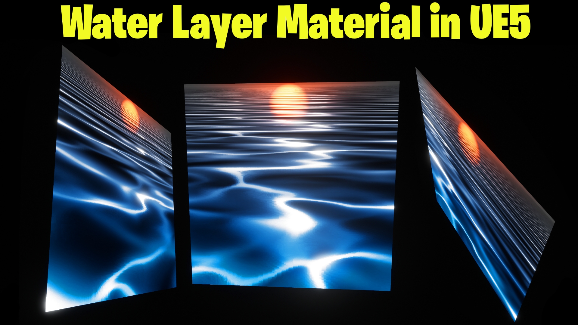 Water Layer Material in UE5 Tutorial
