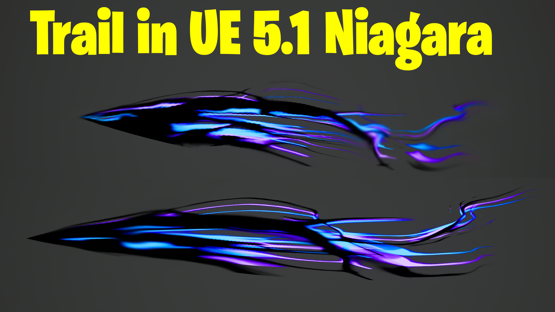 Trail In Unreal Engine 5 1 Niagara Tutorial Cghow Ashif Ali