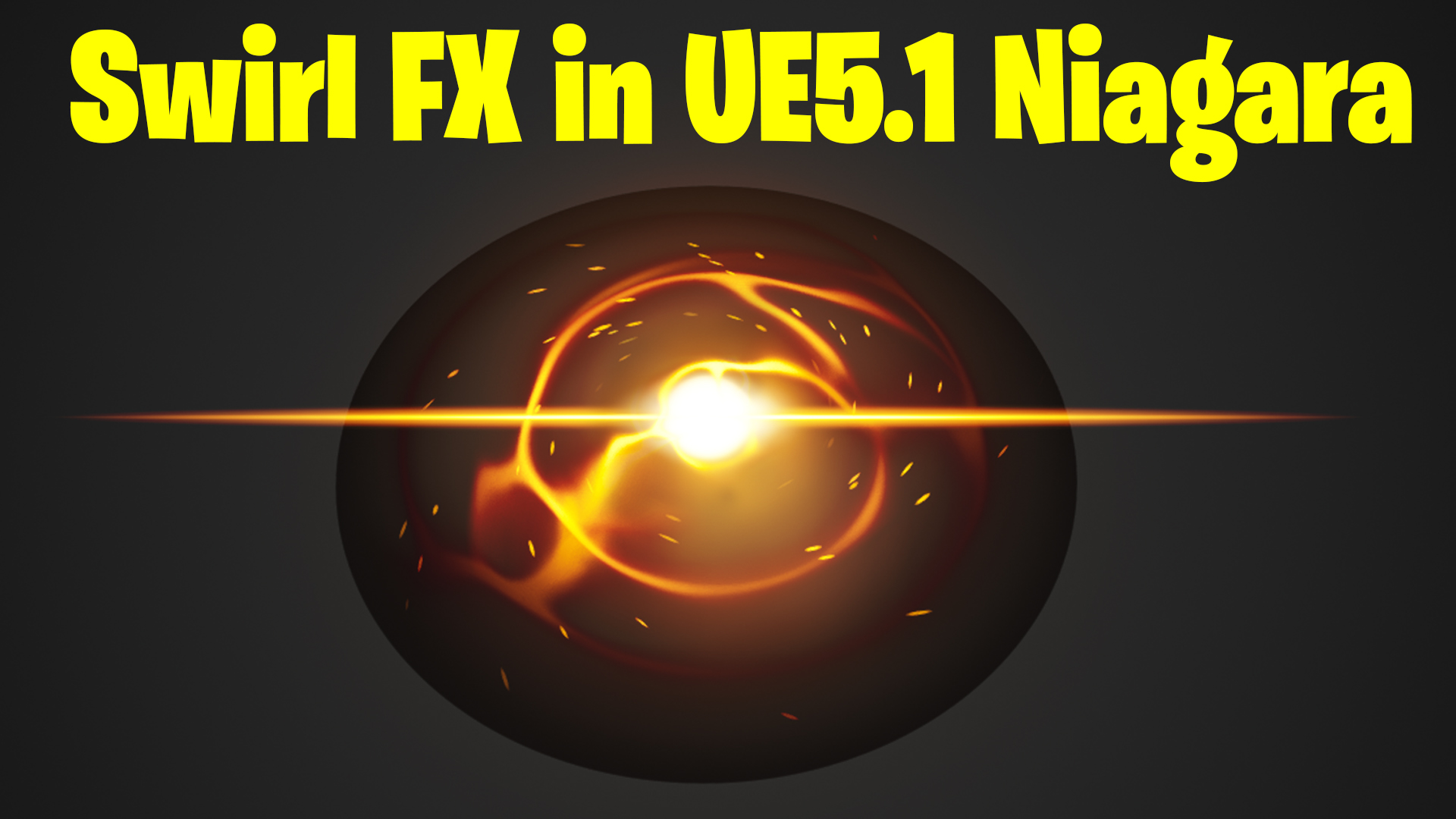 Swirl FX in Unreal Engine 5.1 Niagara Tutorial | Download Files