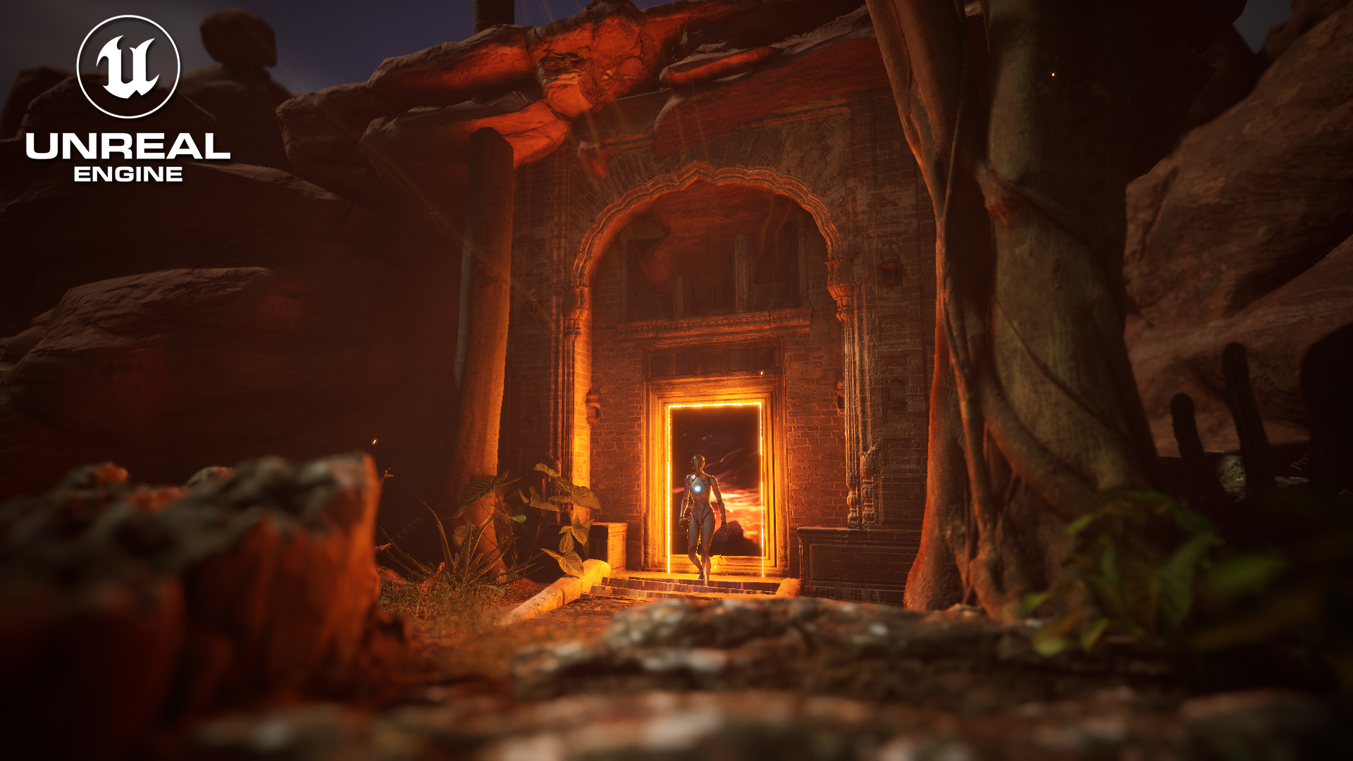 Level Design with FX in UE5 Niagara SpeedArt | Download Files