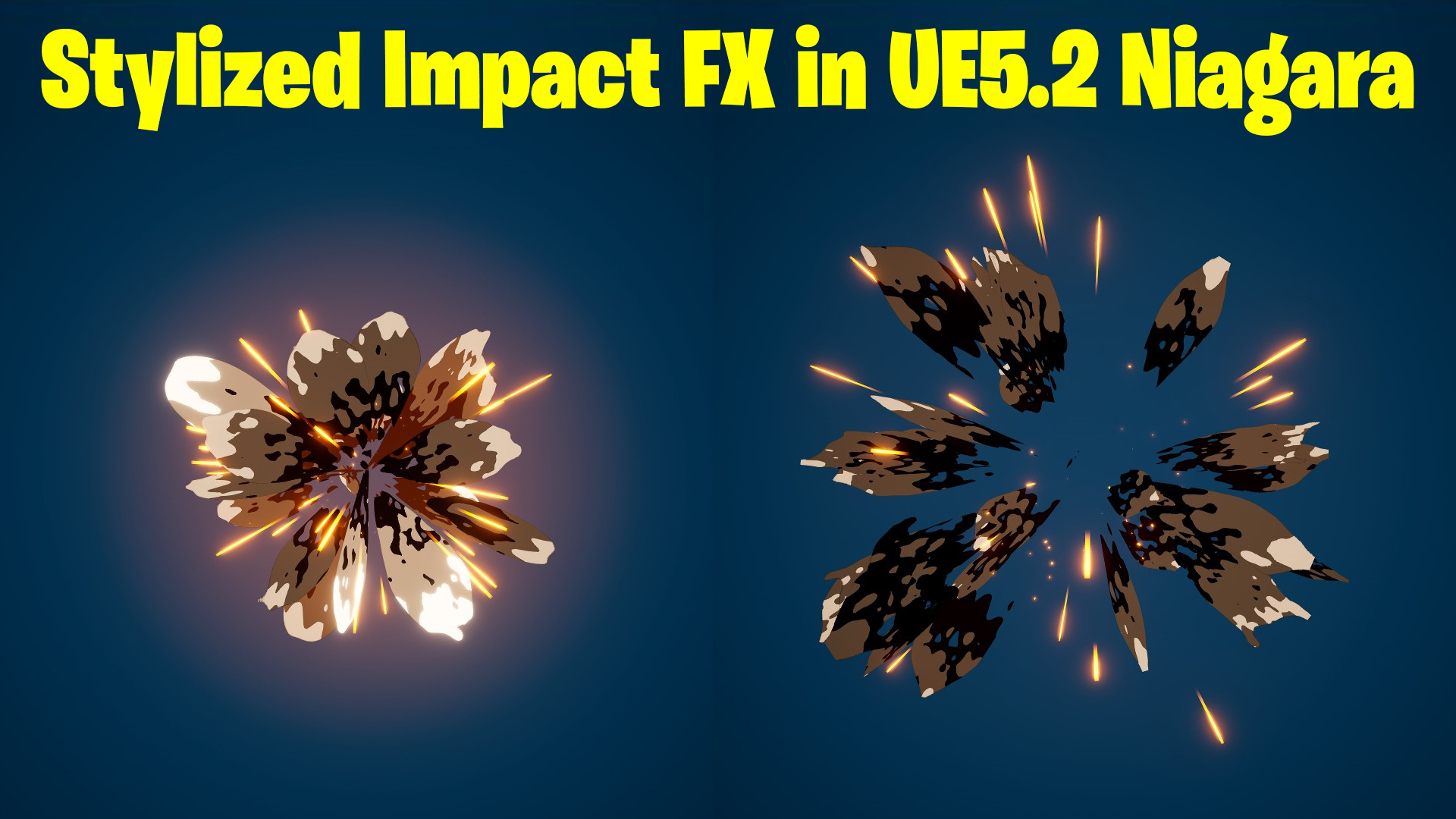 UE5 | Stylized Impact FX in Unreal Engine 5.2 Niagara Tutorial