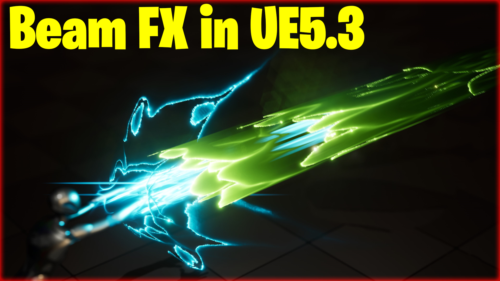 Beam FX in UE5.3 Niagara | For Patreons