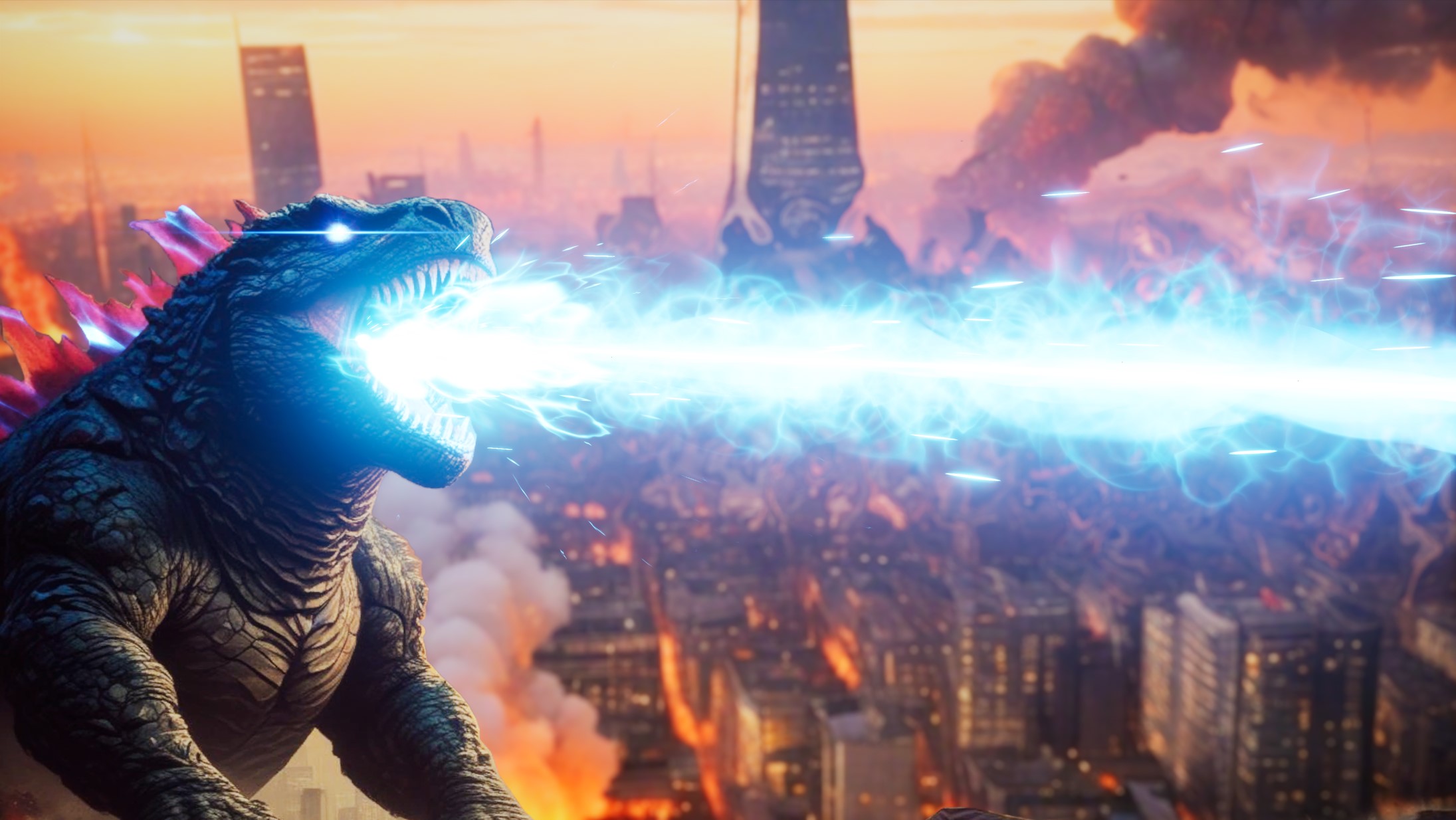 Godzilla Beam FX in UE5.4 Niagara | For Patreons