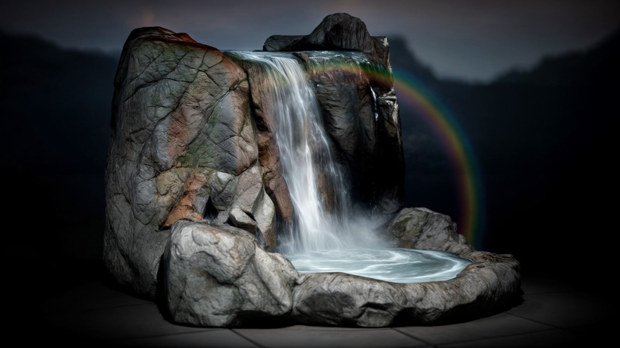 Waterfall in Unreal Engine 5.4 Niagara | Download Files