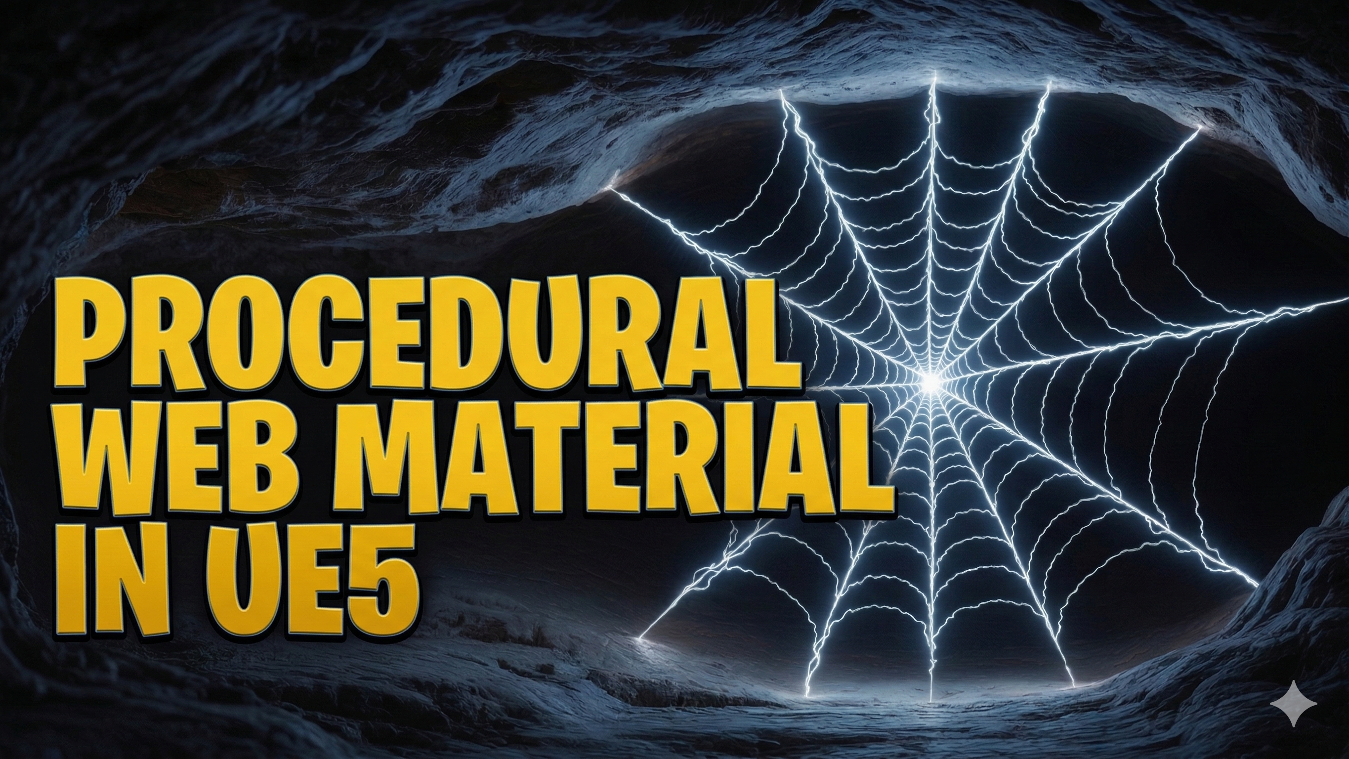 Spider Web Shader in UE5: Step-by-Step Material Tutorial