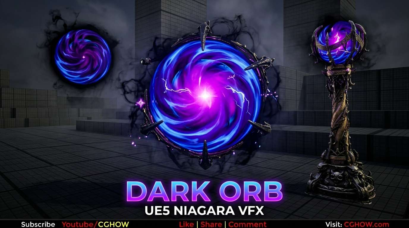 Dark ORB in Unreal Engine 5 Niagara