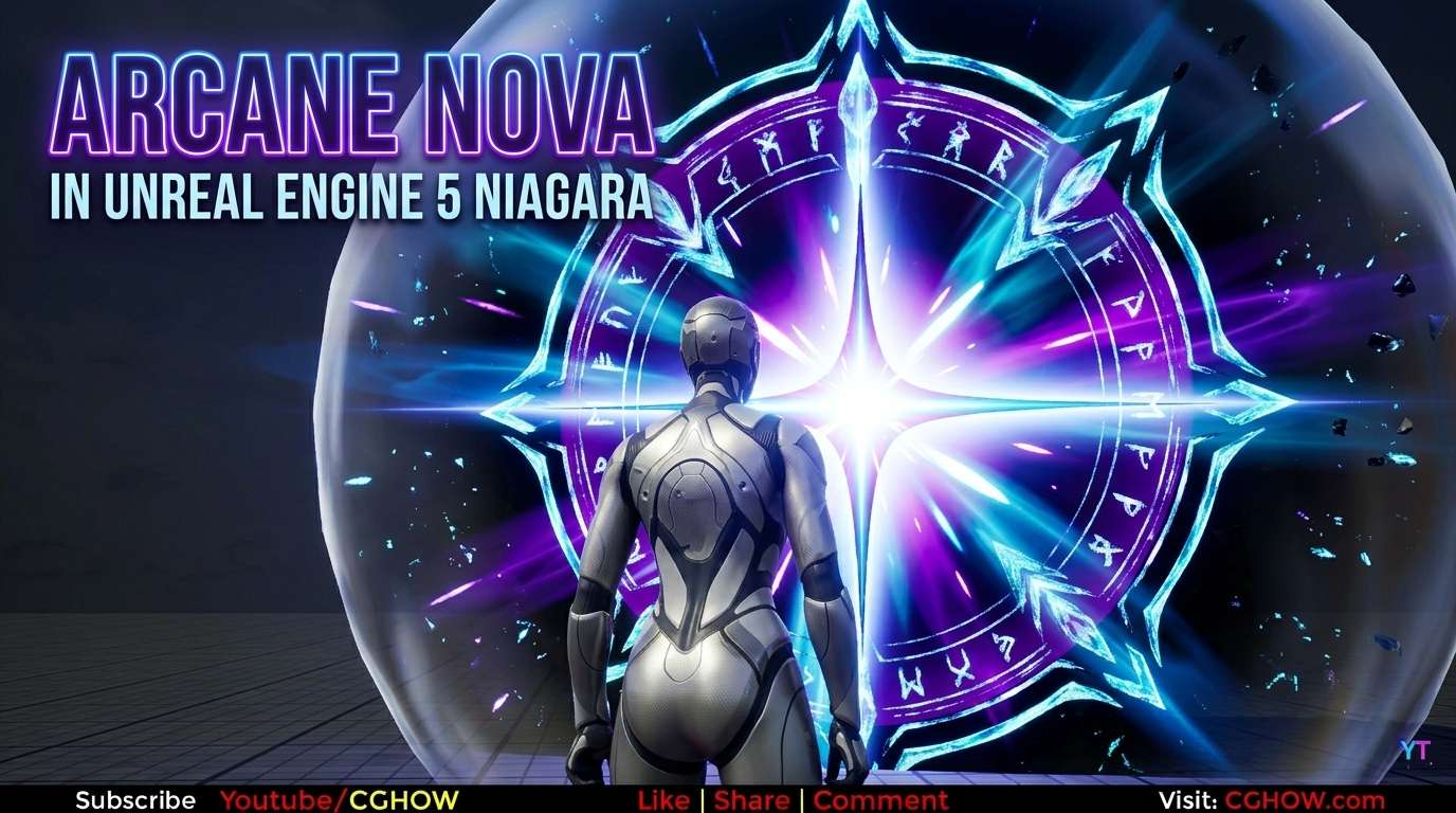 Arcane Nova in Unreal Engine 5 Niagara
