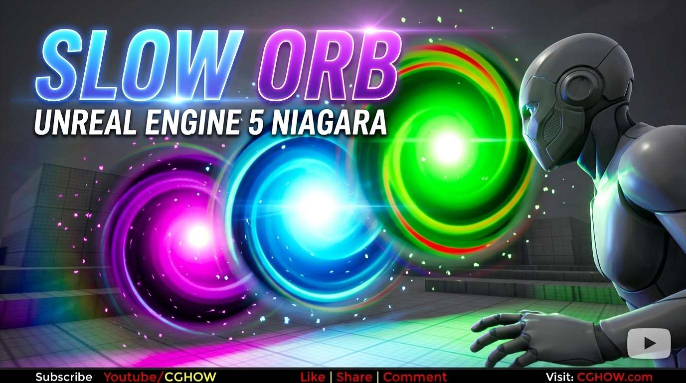 Slow ORB in Unreal Engine 5 Niagara
