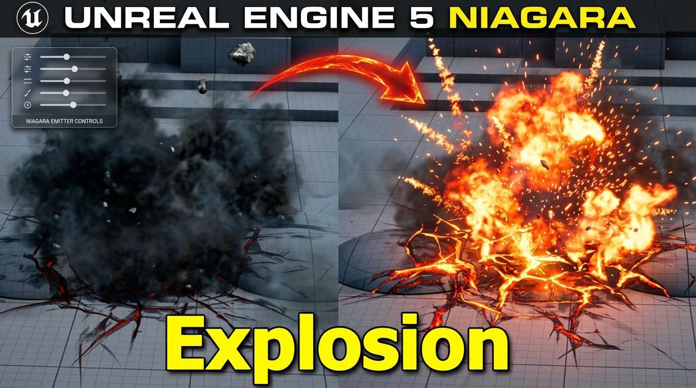 You need this Explosion in Unreal Engine 5 Niagara