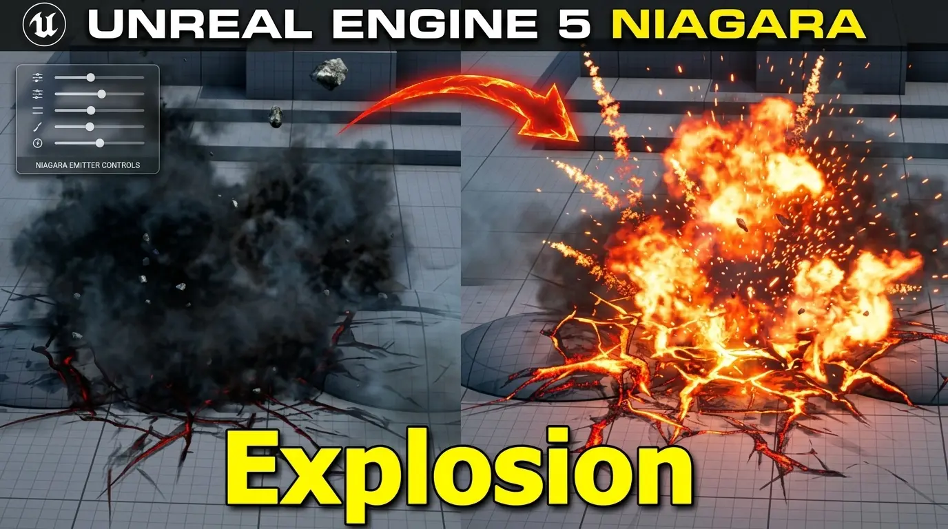 You need this Explosion in Unreal Engine 5 Niagara