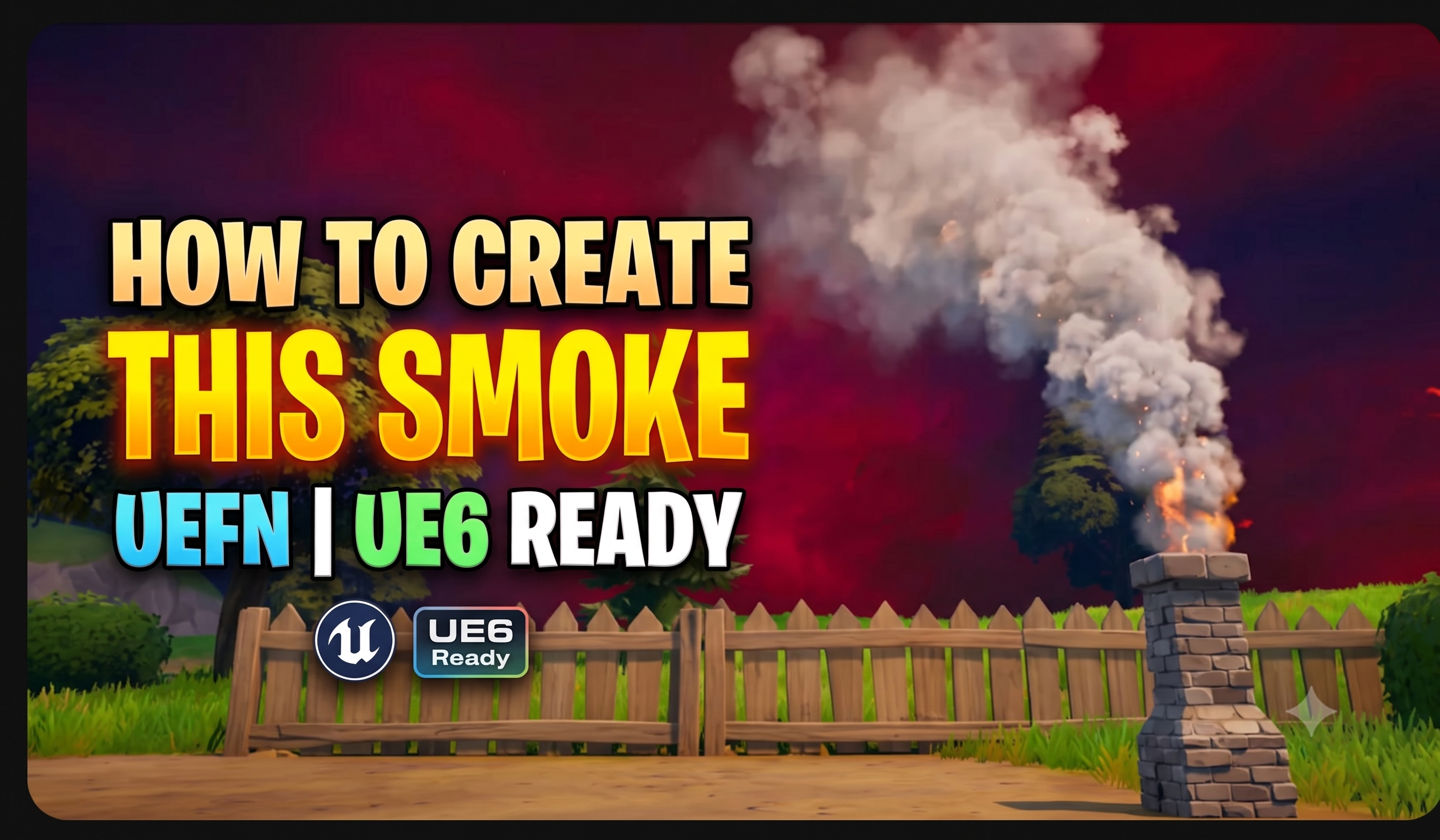 UEFN VFX Tutorial | Make Chimney Smoke (UE6 Ready) 🔥