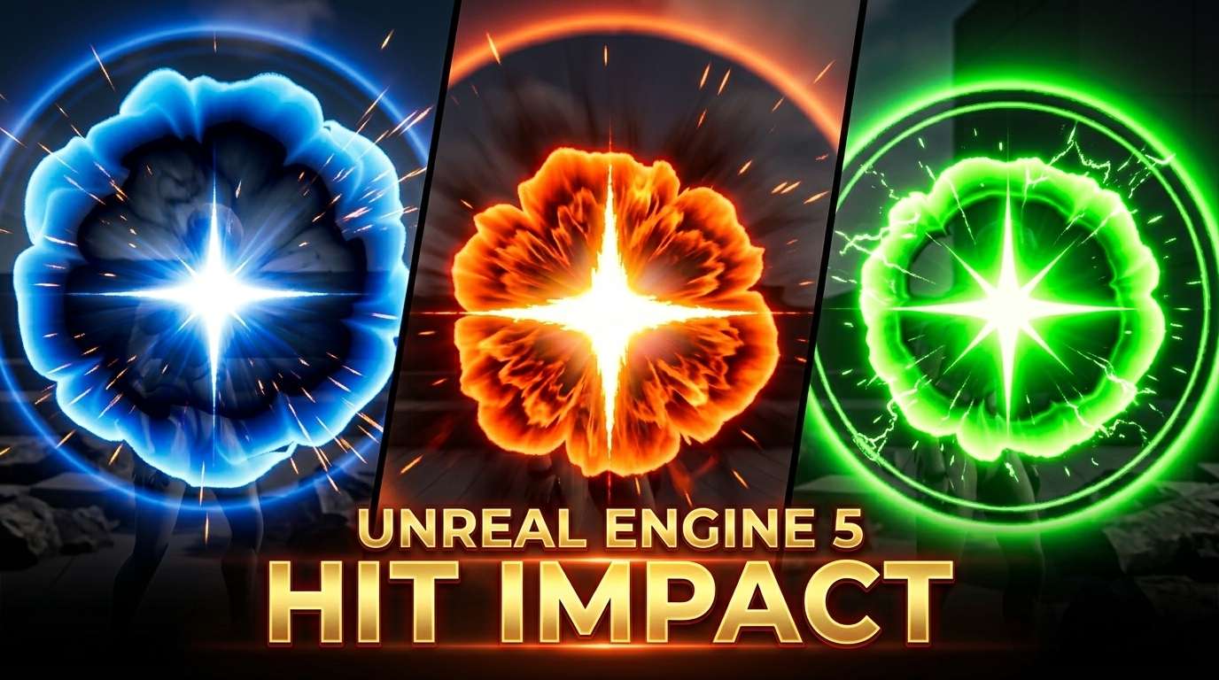 Hit Impact in Unreal Engine 5 Niagara