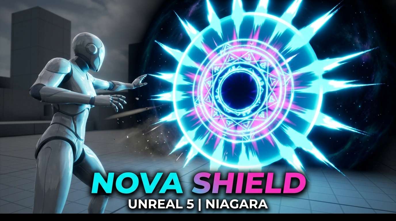 Nova Shield in Unreal Engine 5 Niagara