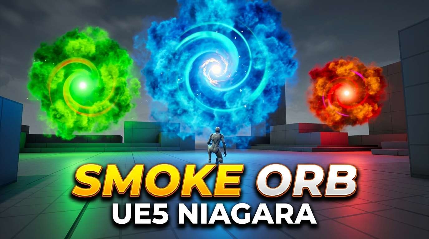 Smoke ORB in Unreal Engine 5 Niagara
