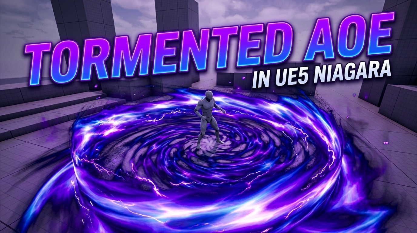 Tormented AOE in Unreal Engine 5 Niagara