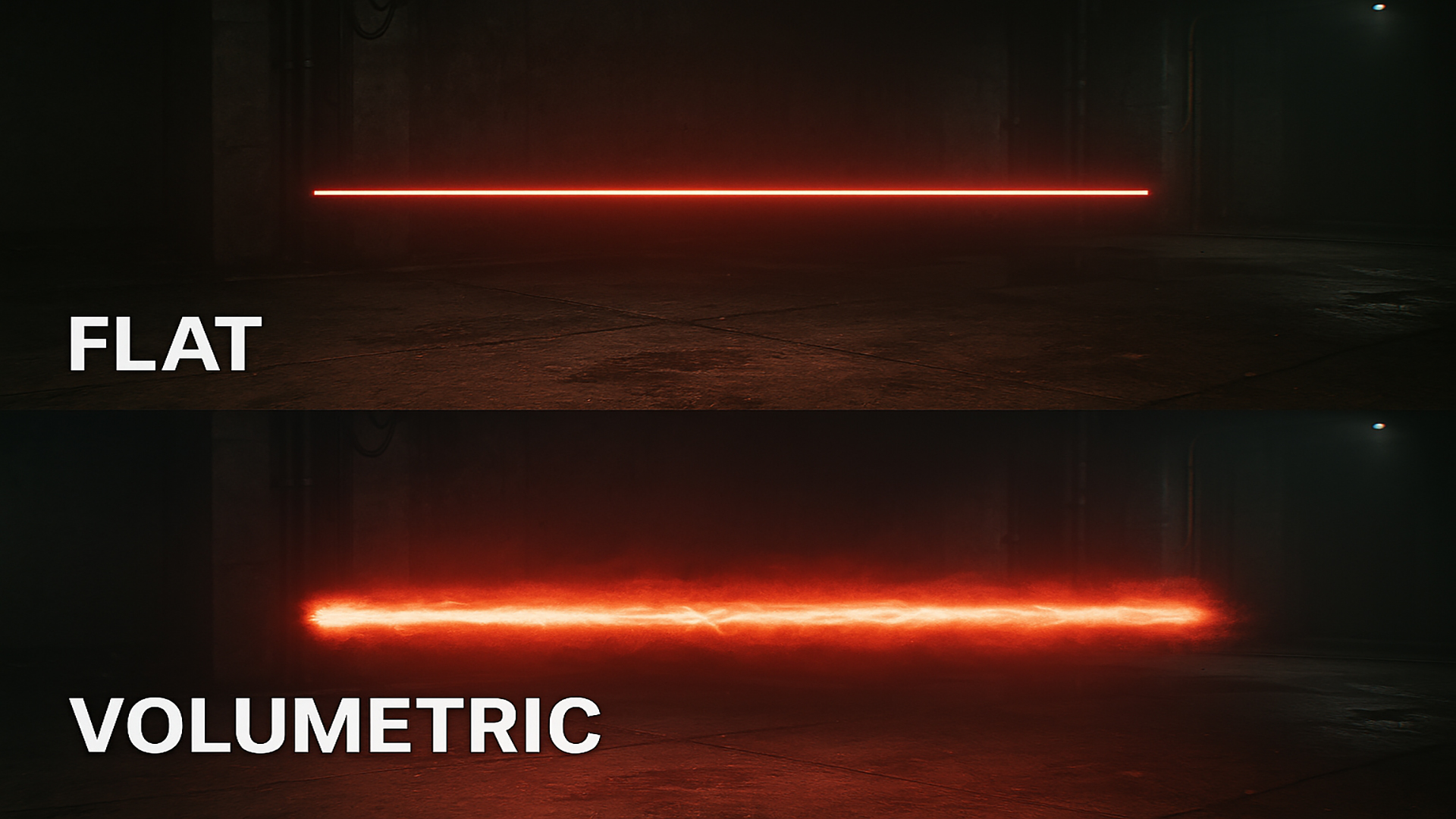 Turn Flat Laser Beams into Realistic Volumetric FX in UE5 Niagara
